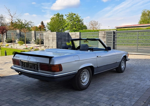 Mercedes-Benz SL cena 92700 przebieg: 150000, rok produkcji 1984 z Końskie małe 742